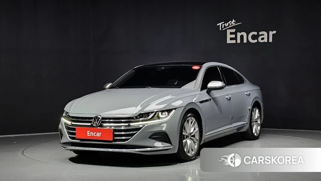 Volkswagen Arteon 2022 Серебристо-серый из Кореи