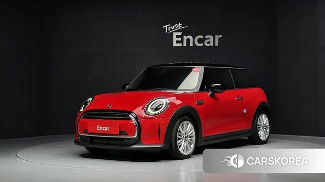 Mini Cooper 2022 Красный из Кореи