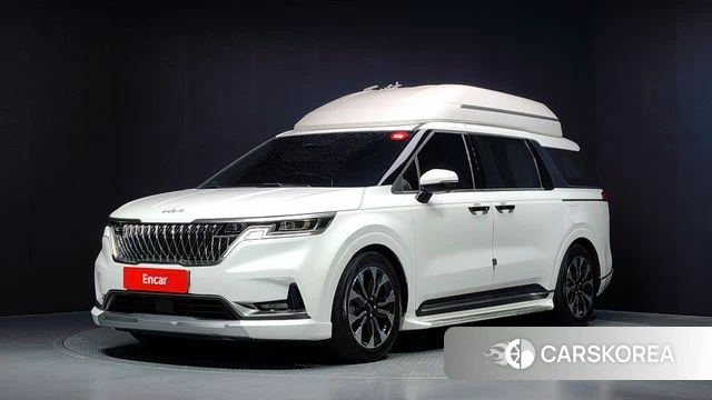 Kia Carnival 4th generation 2021 Белый из Кореи