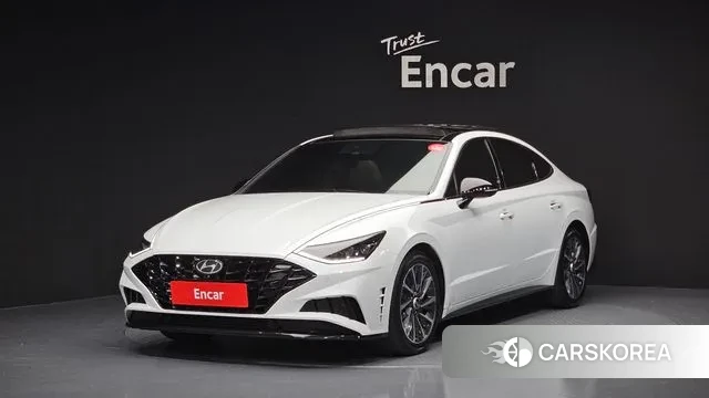 Hyundai Sonata (DN8) 2021 Белый из Кореи