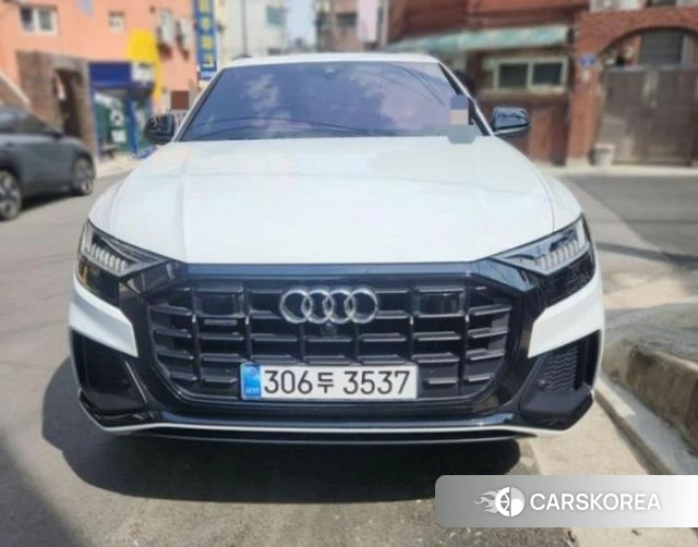 Audi Q8 (4M) 2021 Белый из Кореи