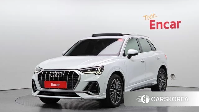 Audi Q3 (F3) 2022 Белый из Кореи