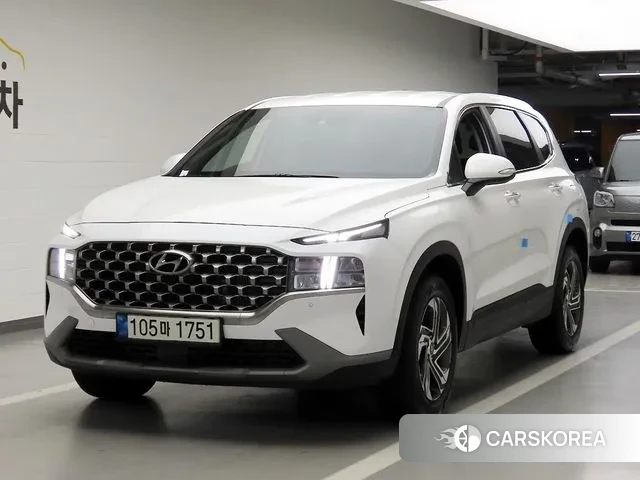 Hyundai The New Santa Fe 2021 Белый из Кореи