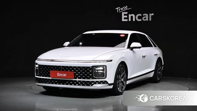 Hyundai Grandeur Hybrid (GN7) 2023 Белый из Кореи