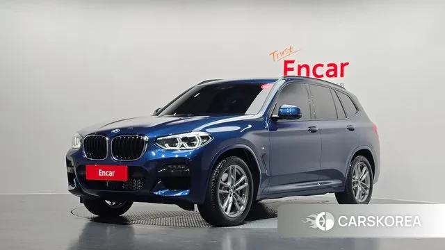 BMW X3 (G01) 2021 Синий из Кореи