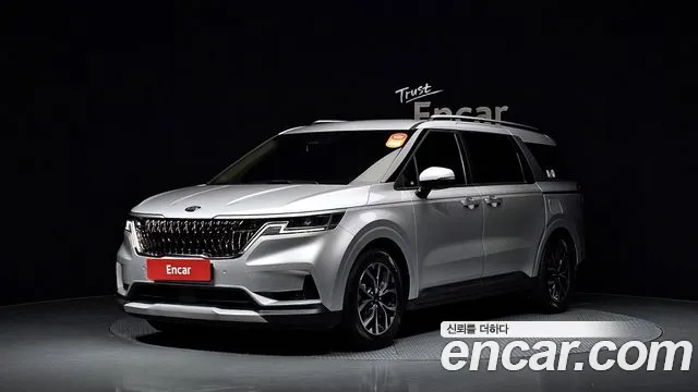 Kia Carnival 4th generation 2021 Серебряный из Кореи