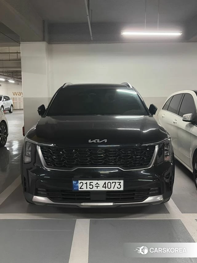 Kia The New Sorento 4th Generation 2023 Черный из Кореи