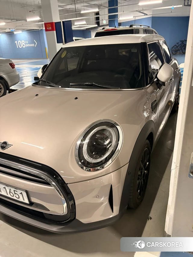 Mini Cooper 2024 Серебряный из Кореи
