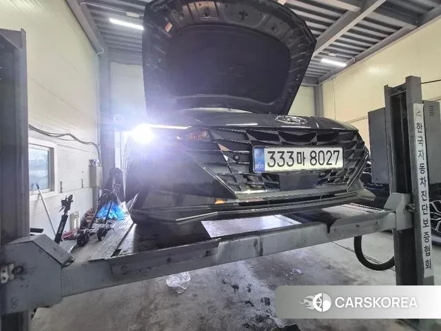 Hyundai Avante (CN7) 2022 Серый из Кореи