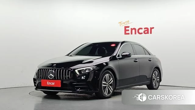 Mercedes-Benz A-Class W177 2023 Черный из Кореи