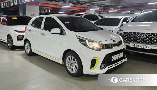 Kia All New Morning (JA) 2019 Белый из Кореи
