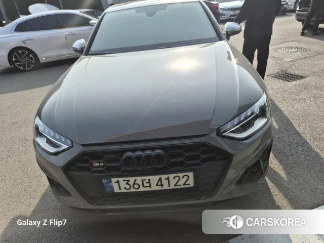 Audi S4 (B9) 2022 Серый из Кореи