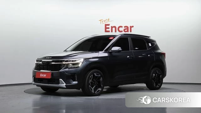 Kia The New Seltos 2023 Серый из Кореи