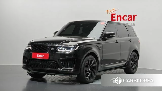 Land Rover Range Rover Sport 2nd Generation 2019 Черный из Кореи