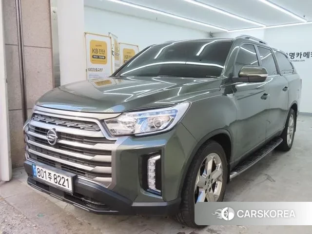 Ssangyong The New Rexton Sport 2022 Зеленый из Кореи