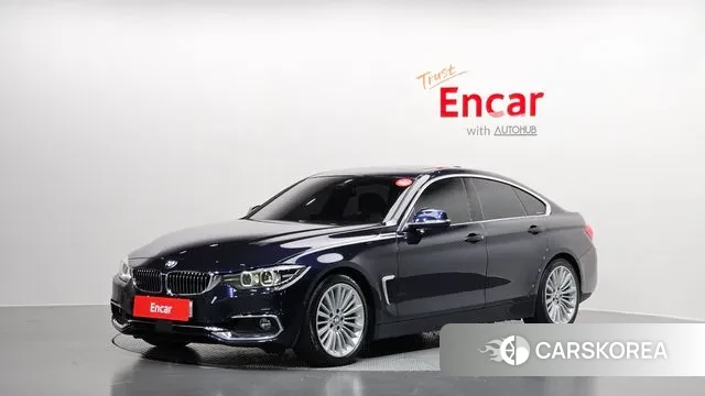 BMW 4 Series (F32) 2020 Синий из Кореи