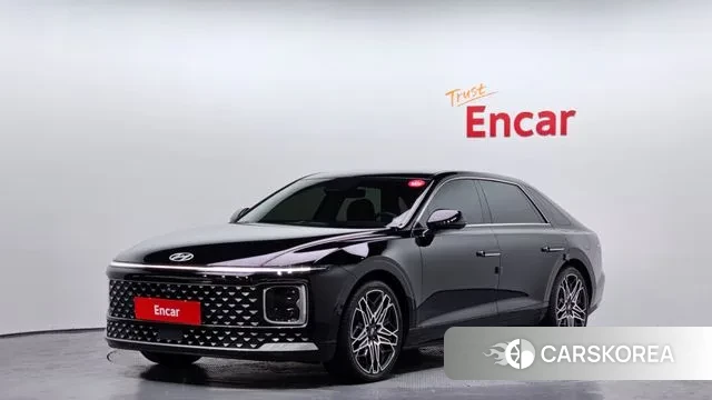 Hyundai Grandeur Hybrid (GN7) 2023 Черный из Кореи