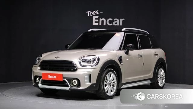 Mini Cooper Countryman 2022 Серебристо-серый из Кореи