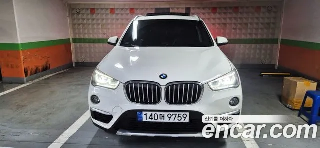 BMW X1 (F48) 2019 Белый из Кореи