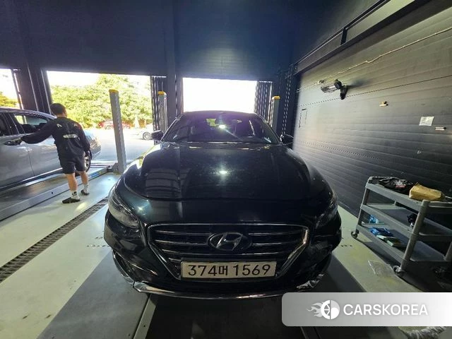 Hyundai Grandeur IG 2018 Черный из Кореи