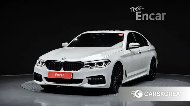 BMW 5 Series (G30) 2018 Белый из Кореи