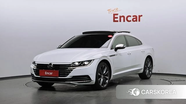 Volkswagen Arteon 2020 Белый из Кореи