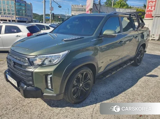 Ssangyong The New Rexton Sport 2022 Зеленый из Кореи