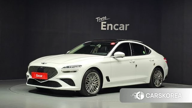 Genesis The New G70 2021 Белый из Кореи