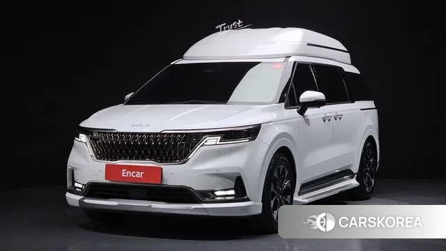 Kia Carnival 4th generation 2023 Белый из Кореи