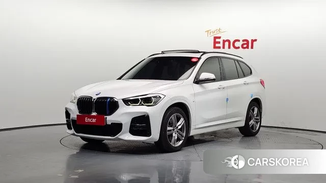 BMW X1 (F48) 2021 Белый из Кореи