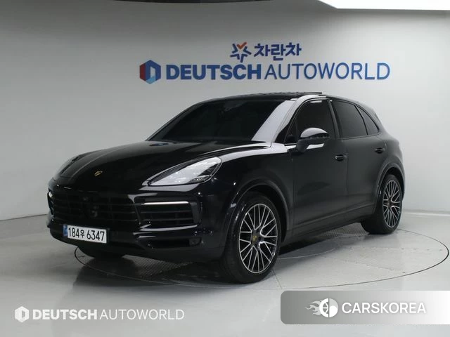 Porsche Cayenne (PO536) 2019 Черный из Кореи