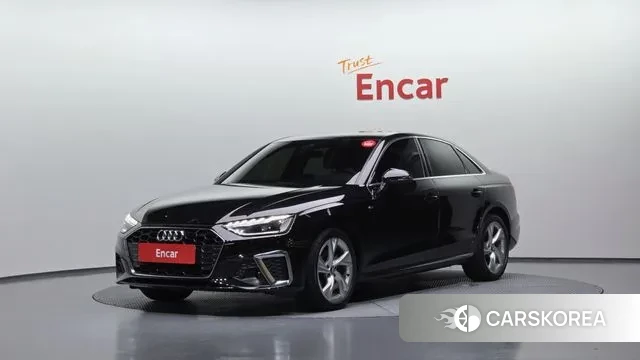 Audi A4 (B9) 2021 Черный из Кореи