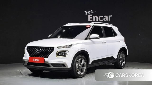 Hyundai Venue 2022 Белый из Кореи