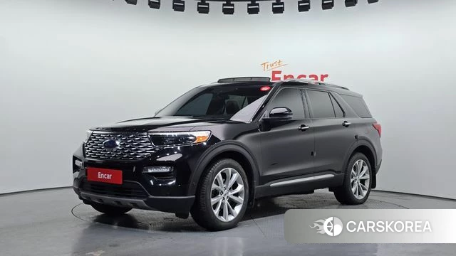 Ford Explorer 6th Generation 2021 Черный из Кореи
