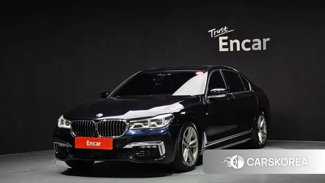 BMW 7 Series (G11) 2018 Черный из Кореи
