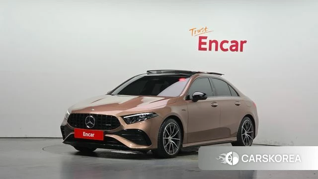Mercedes-Benz A-Class W177 2024 Песочный из Кореи