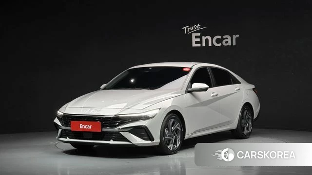 Hyundai The New Avante (CN7) 2025 Серебристо-серый из Кореи