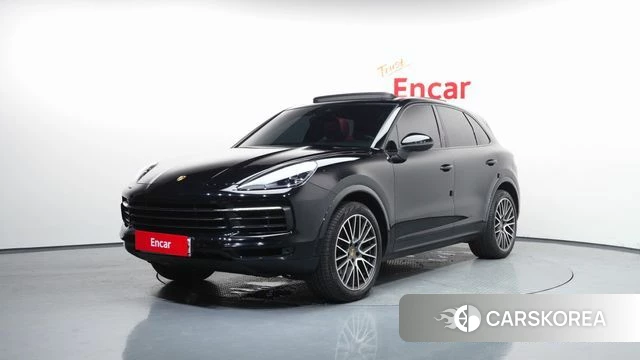 Porsche Cayenne (PO536) 2019 Черный из Кореи