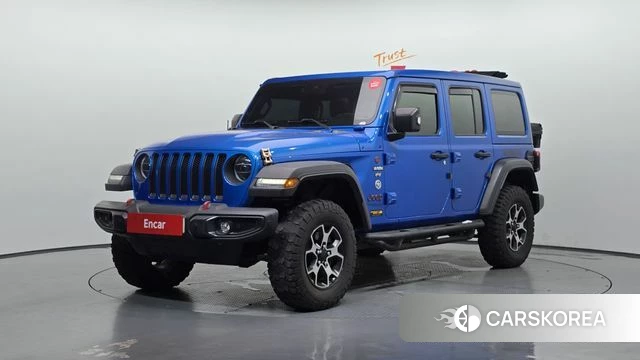 Jeep Wrangler (JL) 2021 Синий из Кореи