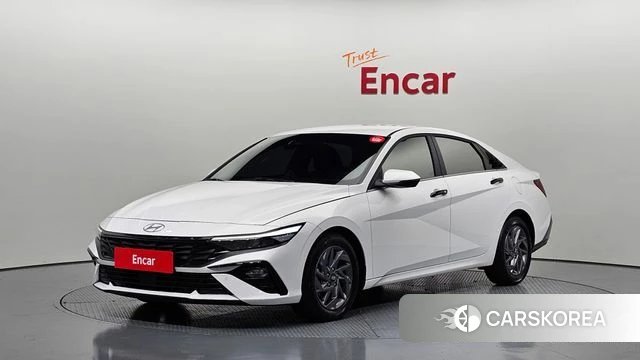 Hyundai The New Avante (CN7) 2023 Белый из Кореи