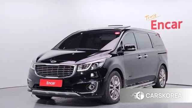 Kia All New Carnival 2018 Черный из Кореи