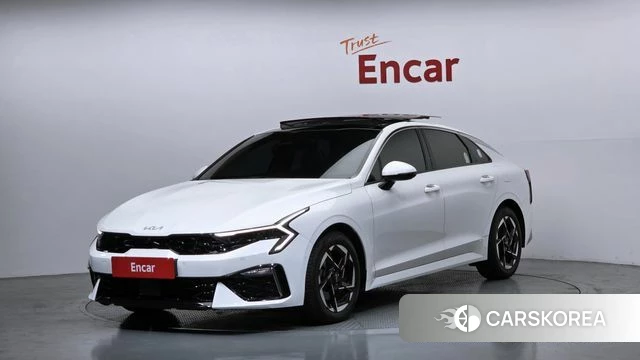 Kia The New K5 3rd generation 2024 Белый из Кореи