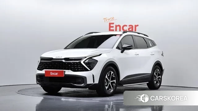 Kia Sportage 5th Generation Hybrid 2021 Белый из Кореи