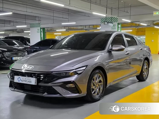 Hyundai The New Avante (CN7) 2023 Серый из Кореи