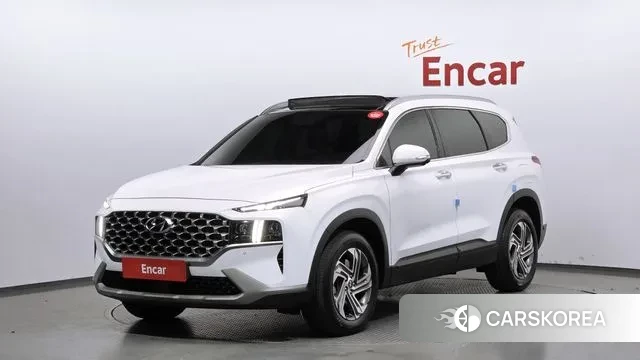 Hyundai The New Santa Fe 2021 Белый из Кореи