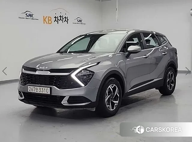 Kia Sportage 5th Generation 2023 Серебристо-серый из Кореи