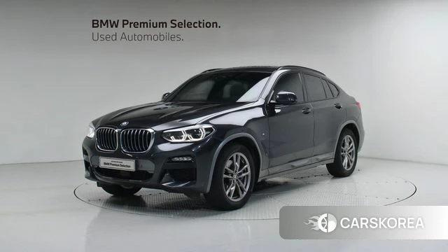 BMW X4 (G02) 2021 Серый из Кореи