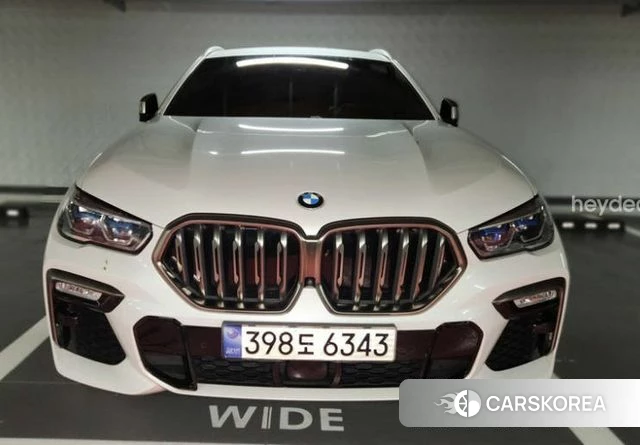 BMW X6 (G06) 2021 Белый из Кореи
