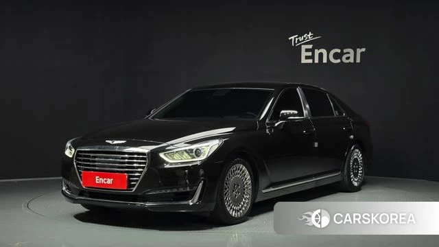 Genesis EQ900 2018 Черный из Кореи