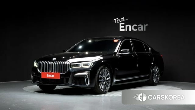 BMW 7 Series (G11) 2019 Черный из Кореи